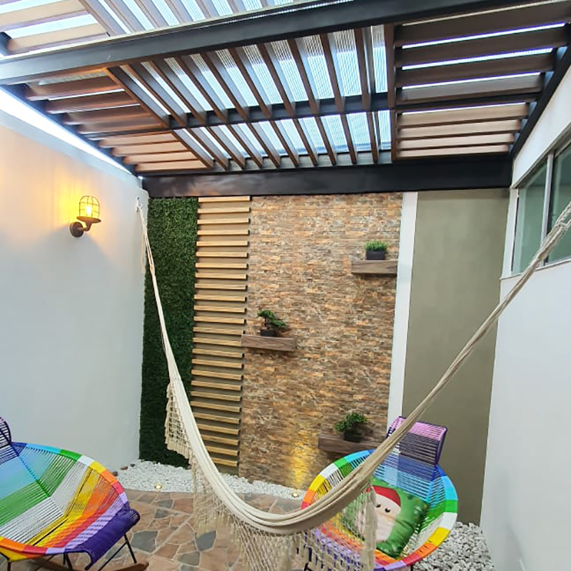 Adviento Simposio Imperio Inca Pérgolas en PVC para terraza, jardín o balcón | Outdoor Design