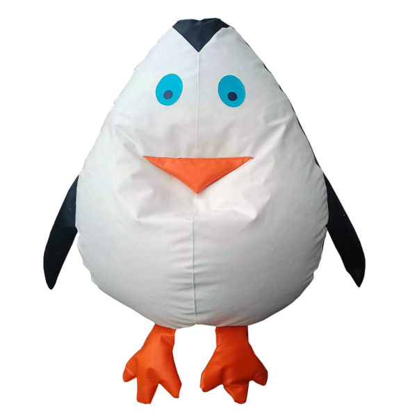 puff-pera-diseños-especiales-pingüino-infantil-outdoor-design-baranquilla